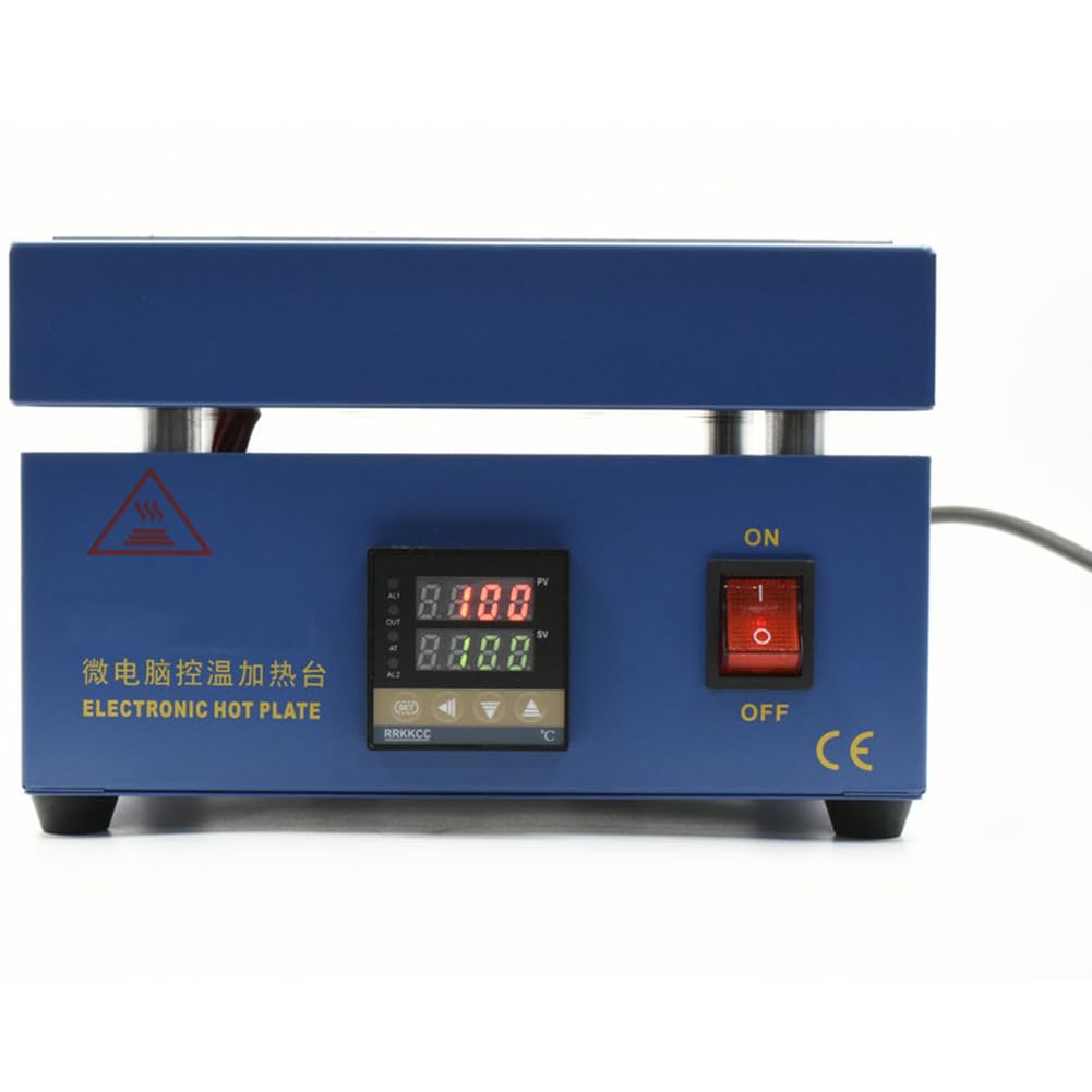 Máquina De Embalaje Térmico De Celofán, Máquina De Película Selladora Térmica De PVC, Rango De Control De Temperatura 0-400 ℃, para Soldadura/reparación De Placas PCB