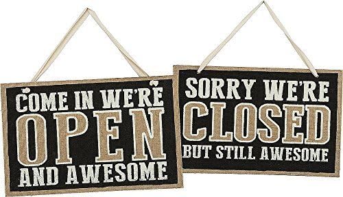 Open Closed Business Shop Sign by PBK