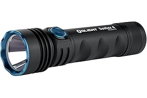 OLIGHT Seeker 4 Mini Rechargeable LED Flashlight - Professional Grade Long Range,...