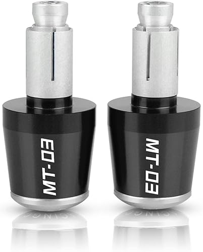 Accesorios de motocicleta 78 "0.866 in manillar mano Grips mango barra extremo tapa para Yamaha MT-03 MT 03 MT03 2015 2016 2017 2018 2019 mango