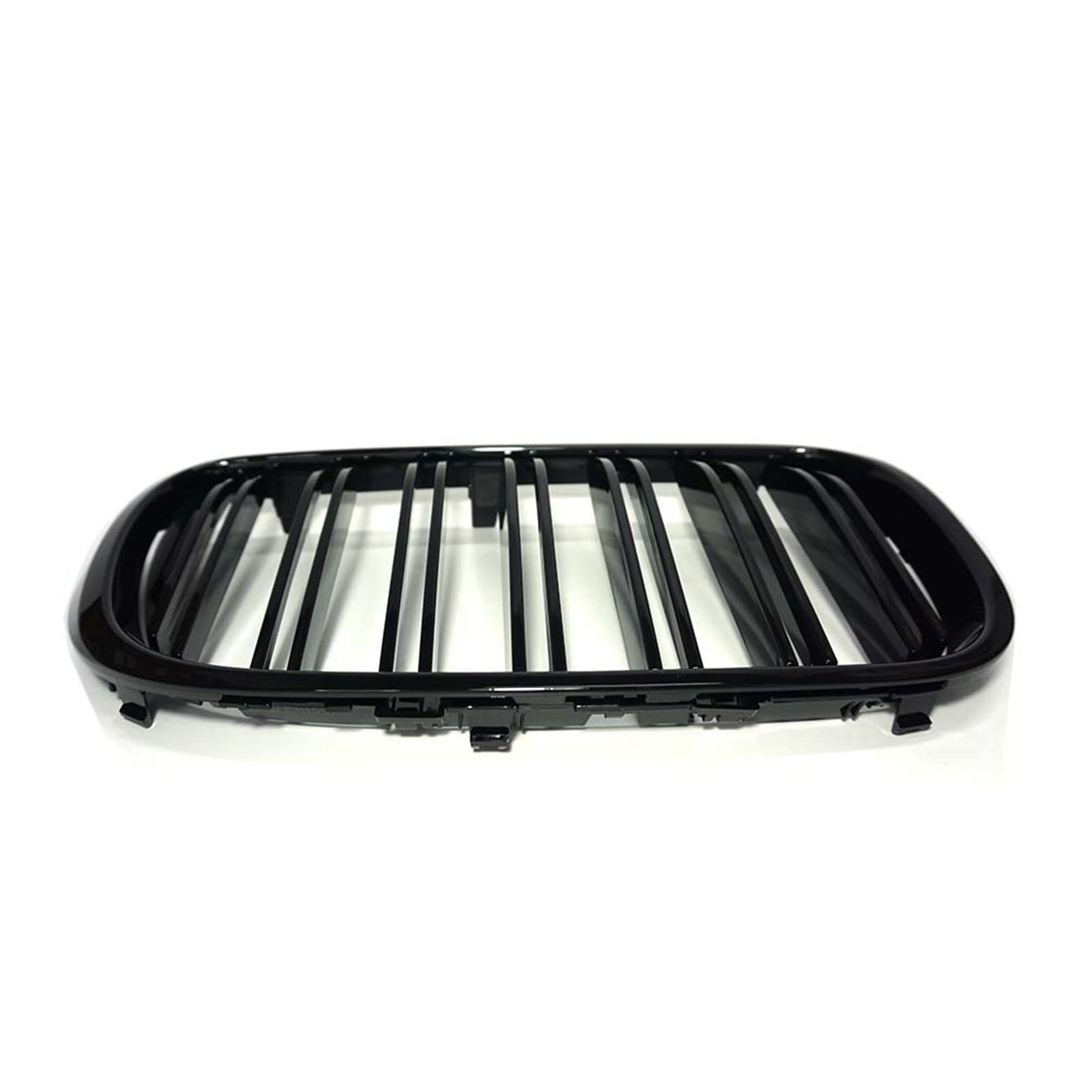 2 Pezzi Griglie per Reni Anteriori per Auto Griglia Griglia di Ricambio per BMW Serie 7 G11 G12 2016-2019 Griglie A Doppia Stecca Nera Lucida