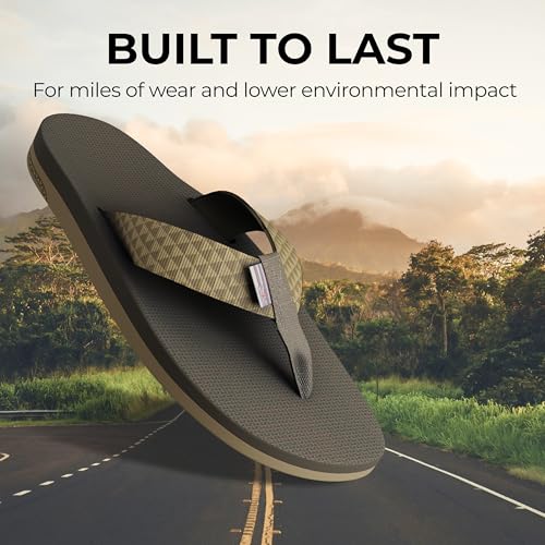 Scott Hawaii Men's Manoa Sandal | All Terrain Tread Outsole | Molded Arch With Heel Cup | Neoprene Lined Strap For All Day Comfort | Hiking Flip Flop3