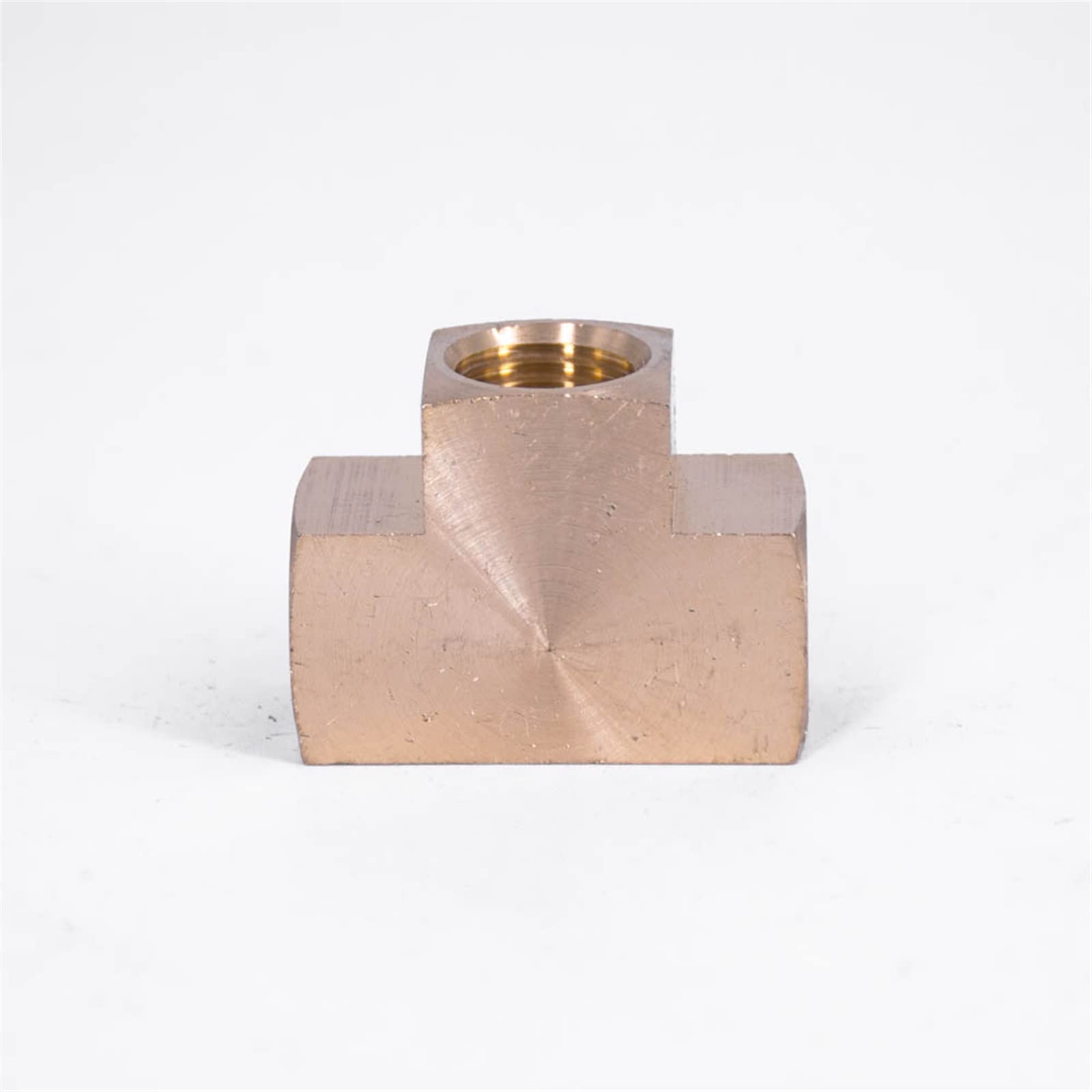 Raccordi a Barra per Tubi Flessibili, Raccordo a T NPT Femmina in Ottone, Diverse Misure(1/2inch)