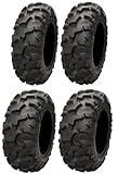 Full set of ITP Blackwater Evolution 28x9-14 and 28x11-14 ATV Tires (4)