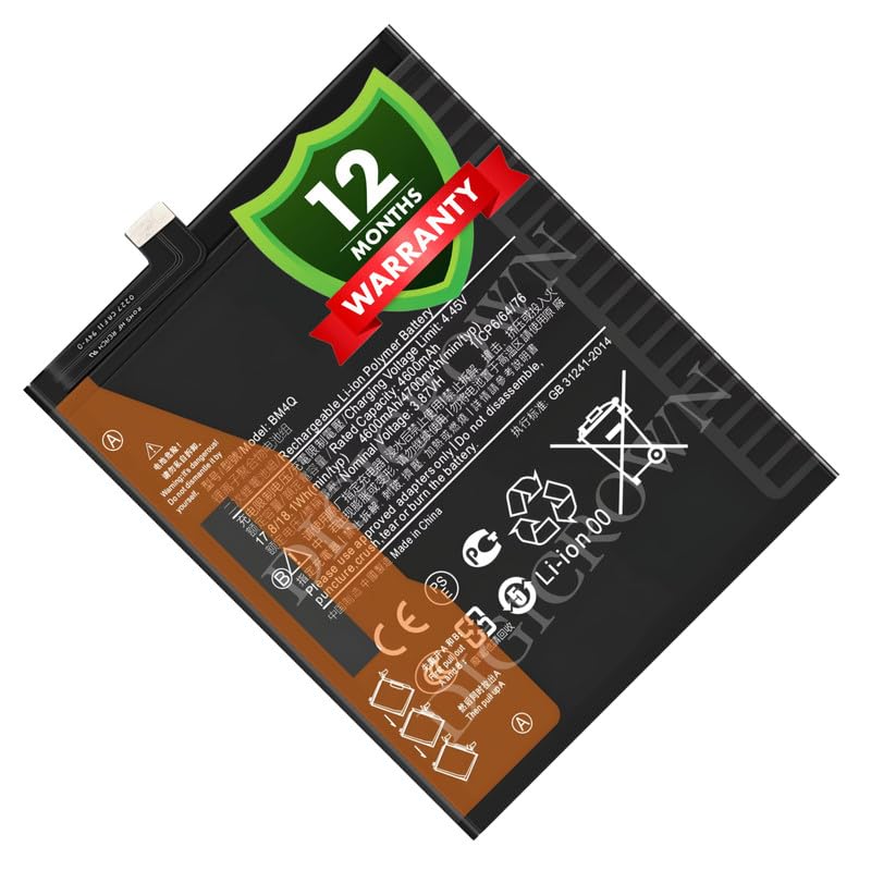 Image of Original BM4Q Battery Compatible for Xiaomi Poco F2 Pro (M2004J11G) | Redmi K30 Pro - (4700mAh) - 1 Year Warranty DF7