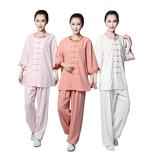 ZooBoo Women Taichi Uniform Martial Art Set Breathable Morning Exercise Wear