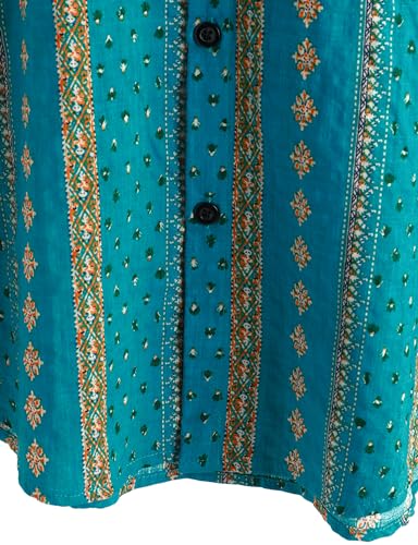 Image of VATPAVE Mens Casual Hawaiian Floral Shirts Short Sleeve Button Down Tropical Shirts Beach Summer Shirts