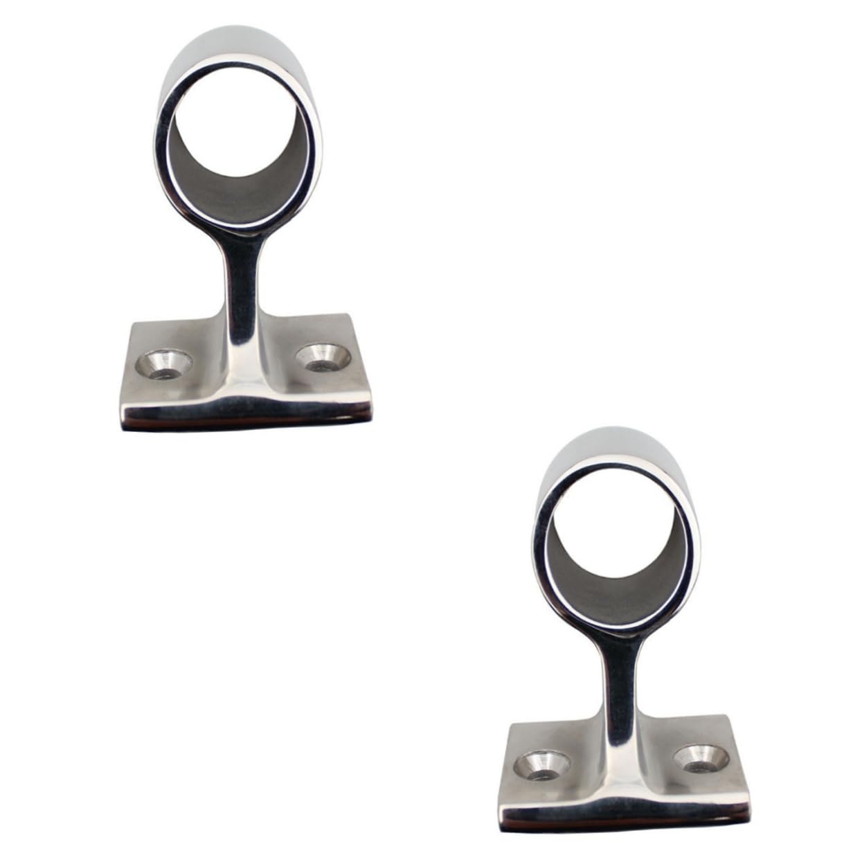 Soportes de reposabrazos traseros de acero inoxidable 25mm Housoutil para yates