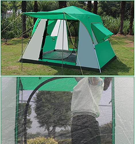 Amazon | 5-8人用キャンプテント ポップアップテント ファスナー付き