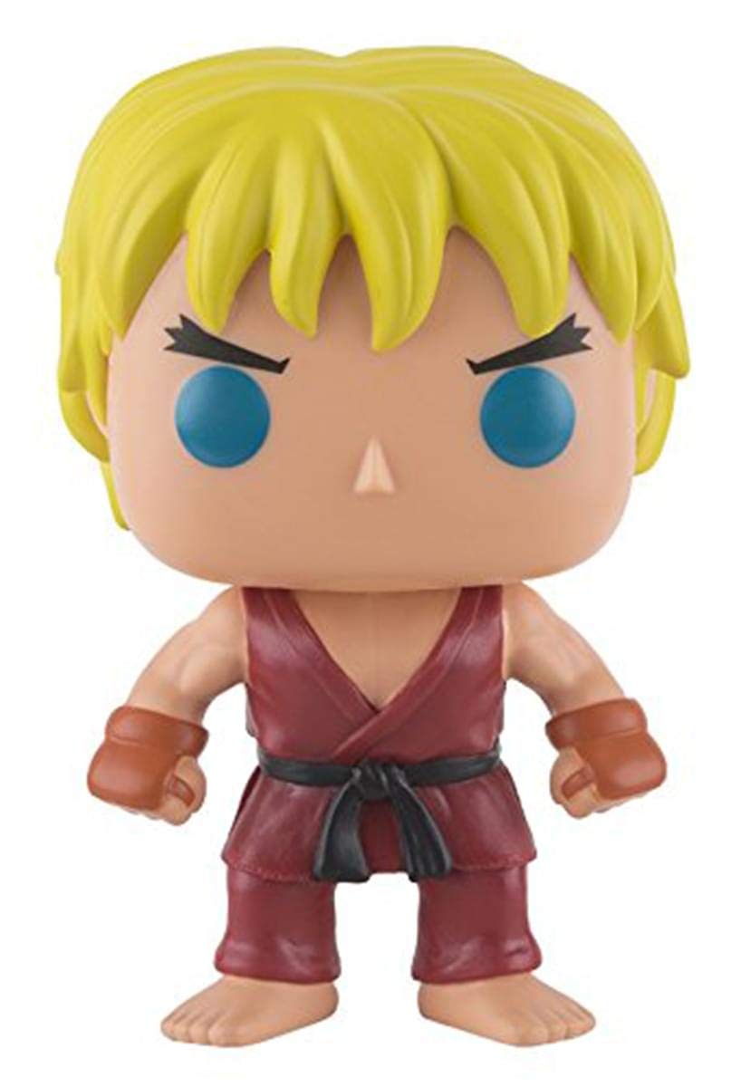 ファンコポップ　ストリートファイター　ケン　フィギュア　2種セット Amazon.com: Funko Street Fighter Ken Pop Games Figure : Toys