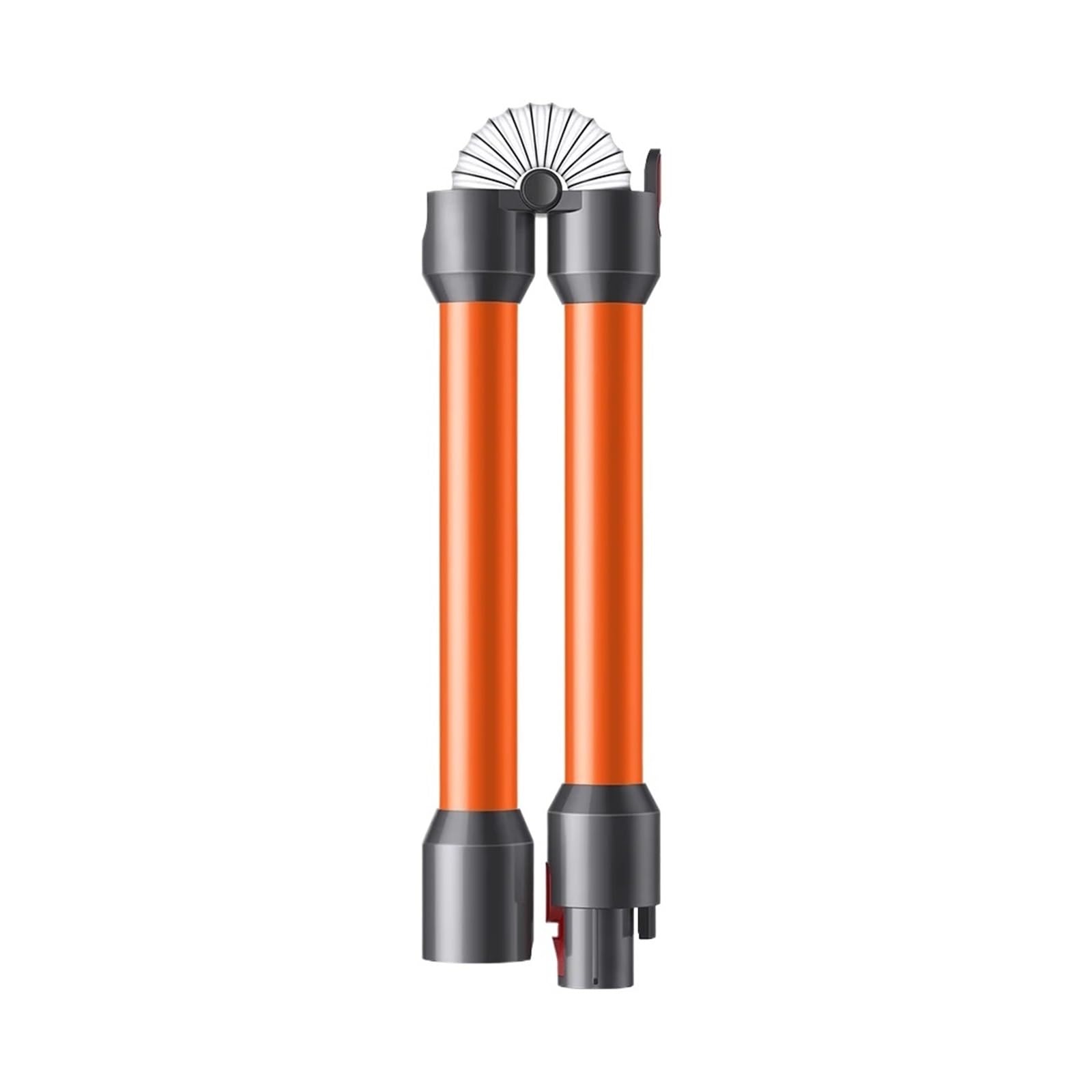 Ghruikasiebv Foldable Orange Vacuum Extension Tube, Compatible For Dyson, Accessories