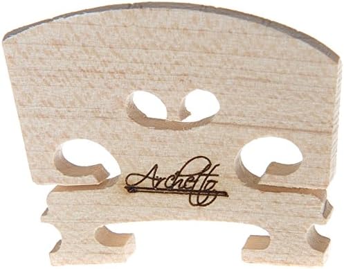 Violin Bridge 1/4 Size - Uncut Bridge by Archetto