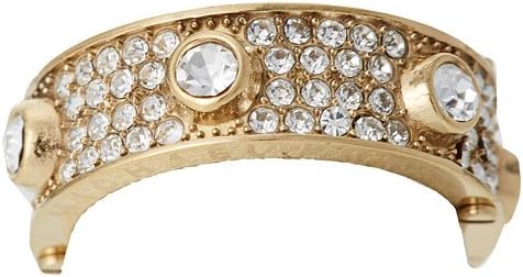 Michael Kors Collection Women's Heritage Astor Ring Gold/Clear Pave 7