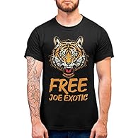 TIGER T SHIRT: Free Joe Exotic t shirt. Novelty T Shirt inspired by Joe Exoctic Tiger King Purple Print House Designs | This design was created in house by our team of amazing designers and then printed in our state of that printing facility. We take...