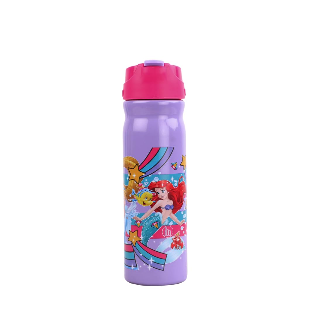 HOOM All-over Printed Sleek Straw Sipper Stainless Steel Water Bottle with Handle, Lightweight Leakproof Sipper Bottle, 500ml, BPA Free. (B0DB63PTJY) Amazon Price History, Amazon Price Tracker