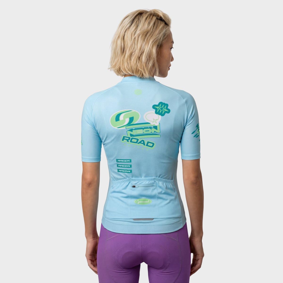 SIROKO Maillot Ciclismo Mesh Manga Corta M8-W NRC Blue Azul