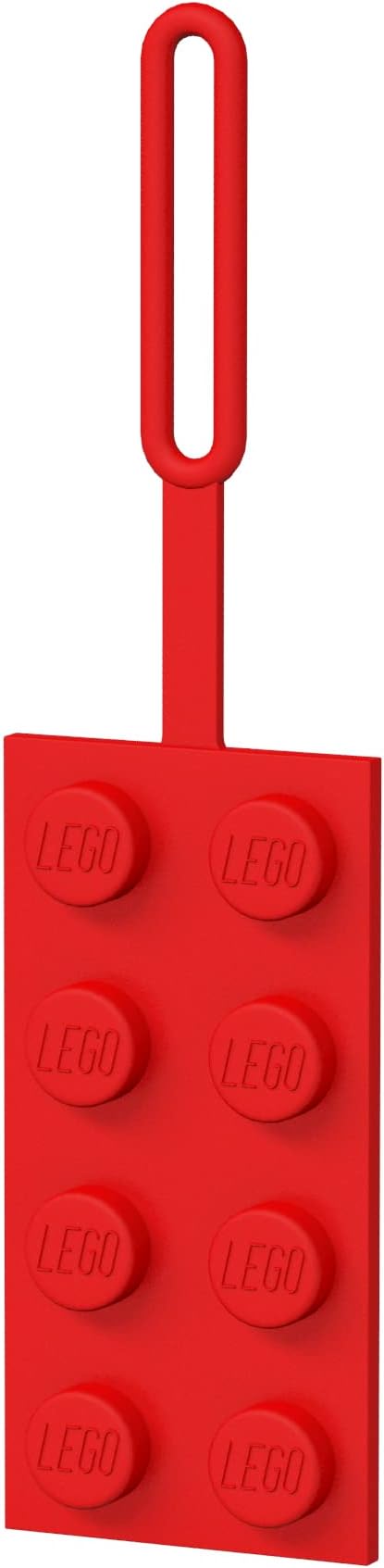 LEGO2x4 Luggage Tags Red