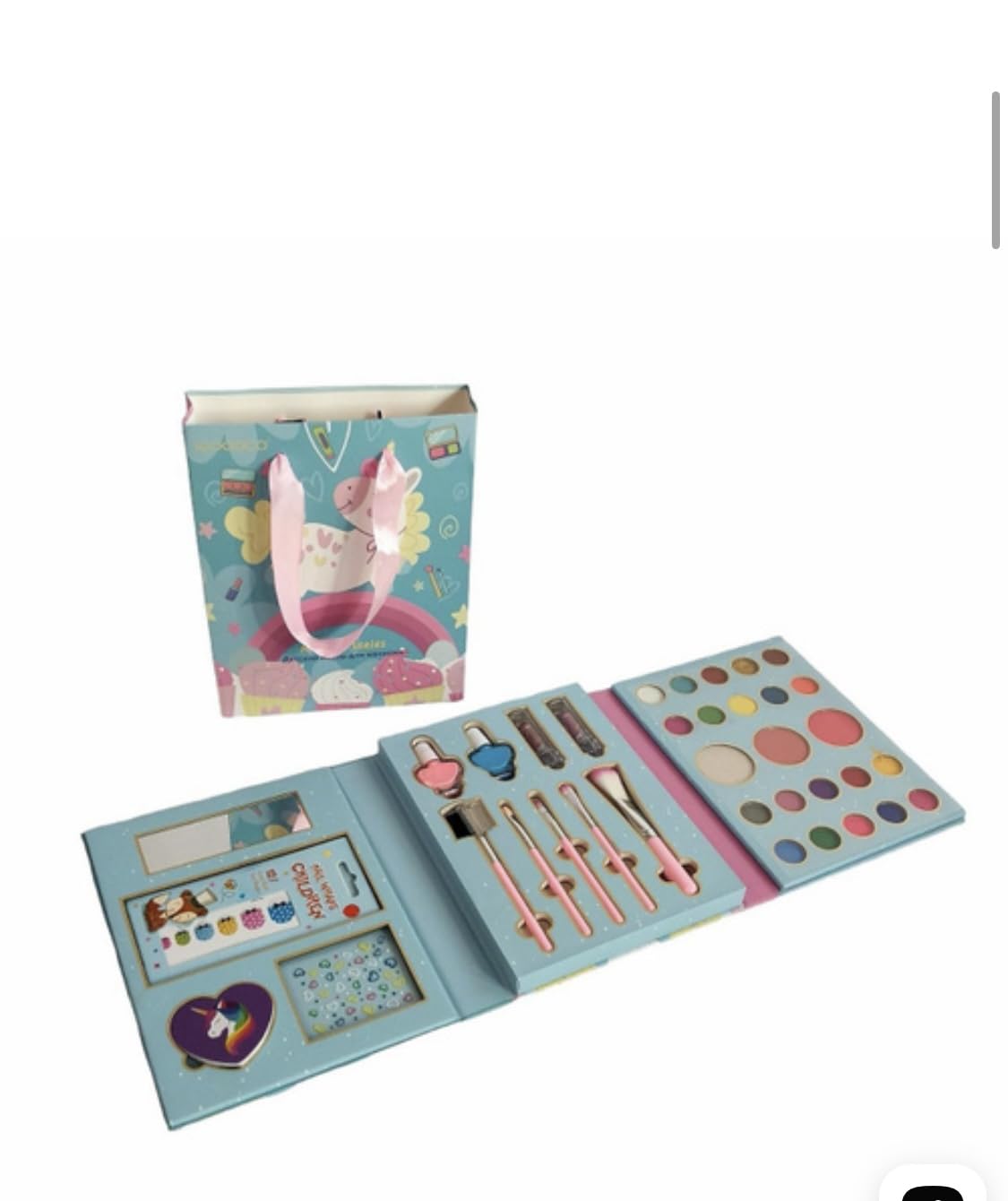 Chilbit Make up kit for kids with Magical Unicorn New Fantasy (B0DCNLVS7Z) Amazon Price History, Amazon Price Tracker