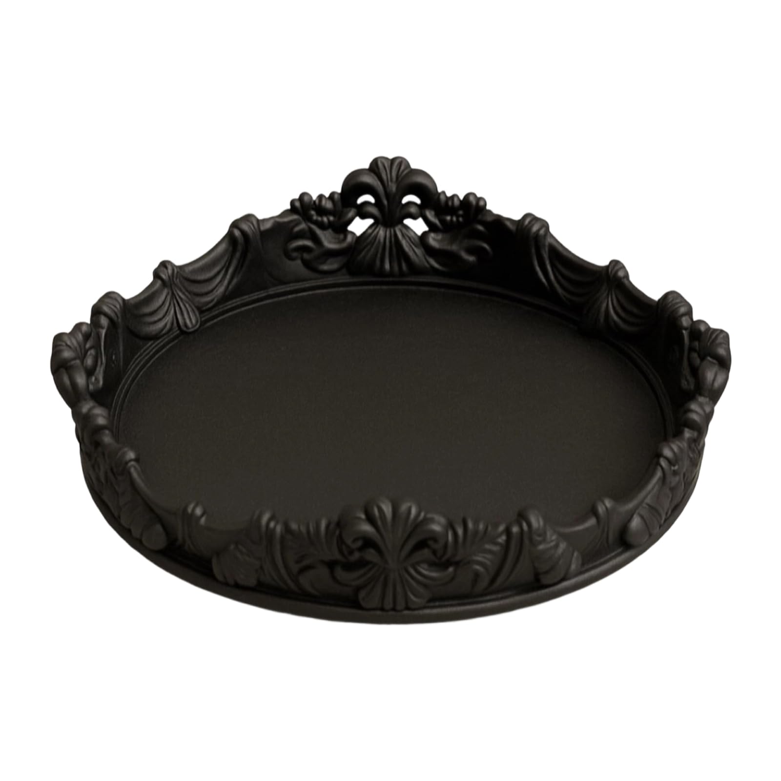 Delicate Gothic Themed Ornamental Tray Decorative Plate Suitable for Showcasing Accessories and Keepsakes Elaborate Jewelry Display Tray