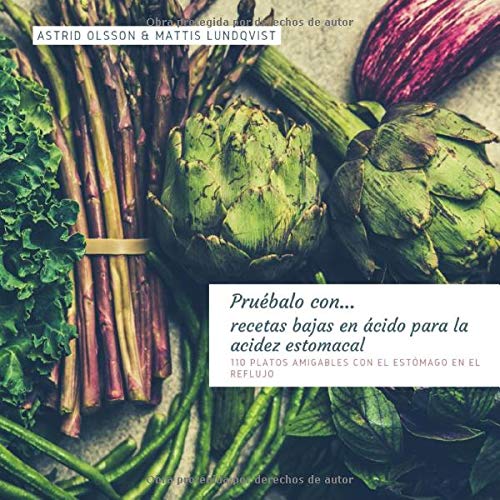Pruébalo con...recetas bajas en ácido para la acidez estomacal: 110 platos amigables con el estómago en el reflujo (pruebe algunas sabrosas recetas) (Spanish Edition)