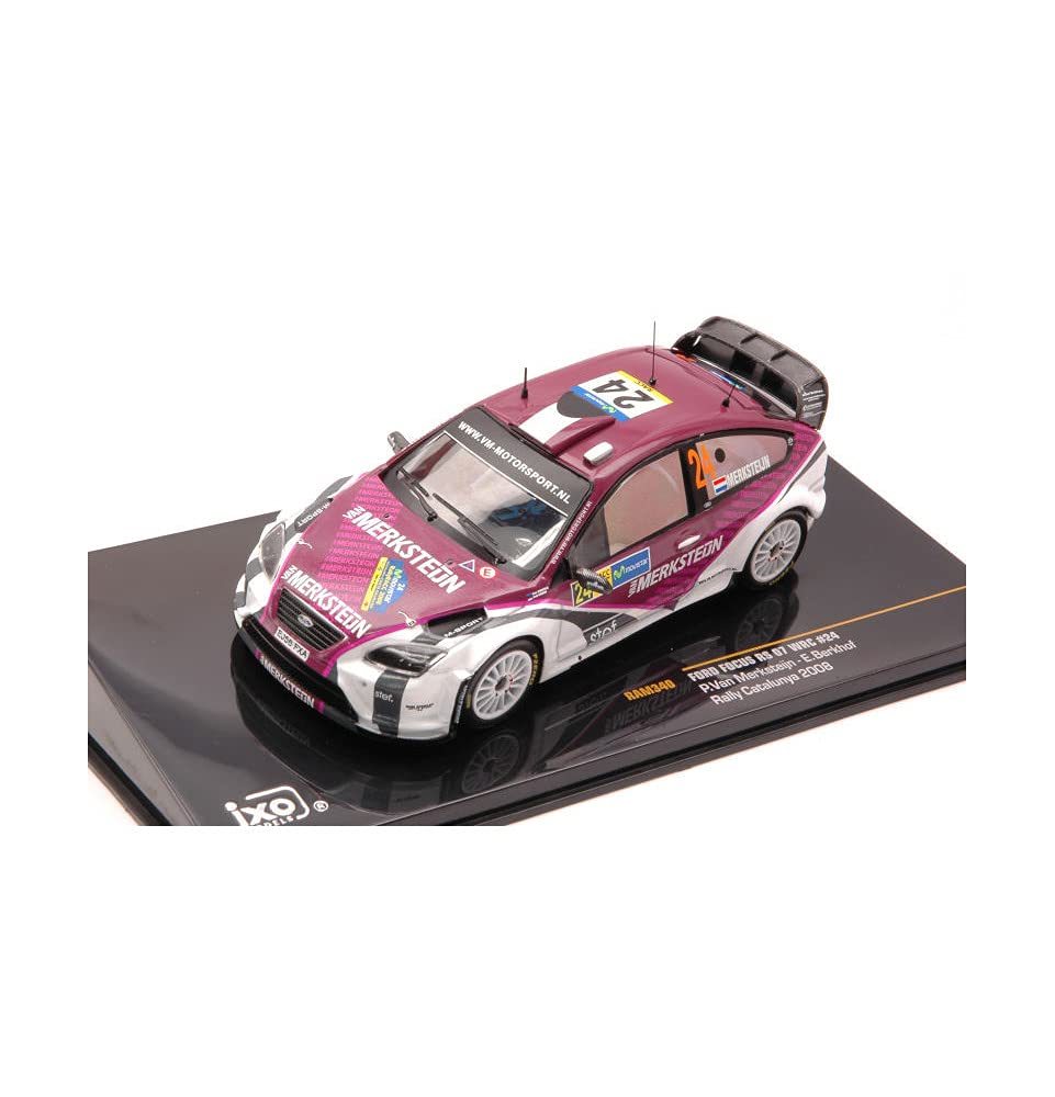 Amazon.co.jp: イクソ 1/43 Ford Focus RS 07 WRC No24 Rally