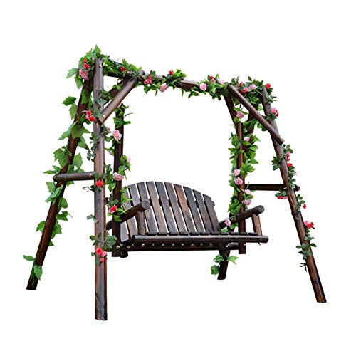 Silla columpio para patio al aire libre, silla oscilante para porche, hamaca perezosa, banco de columpio para porche, jardín y piscina
