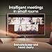 Logitech MeetUp 2 All-in-One USB Conference Room Camera, Compact Video Bar with Built-in AI Features, Works with Microsoft Teams, Zoom Rooms, Google Meet, and More