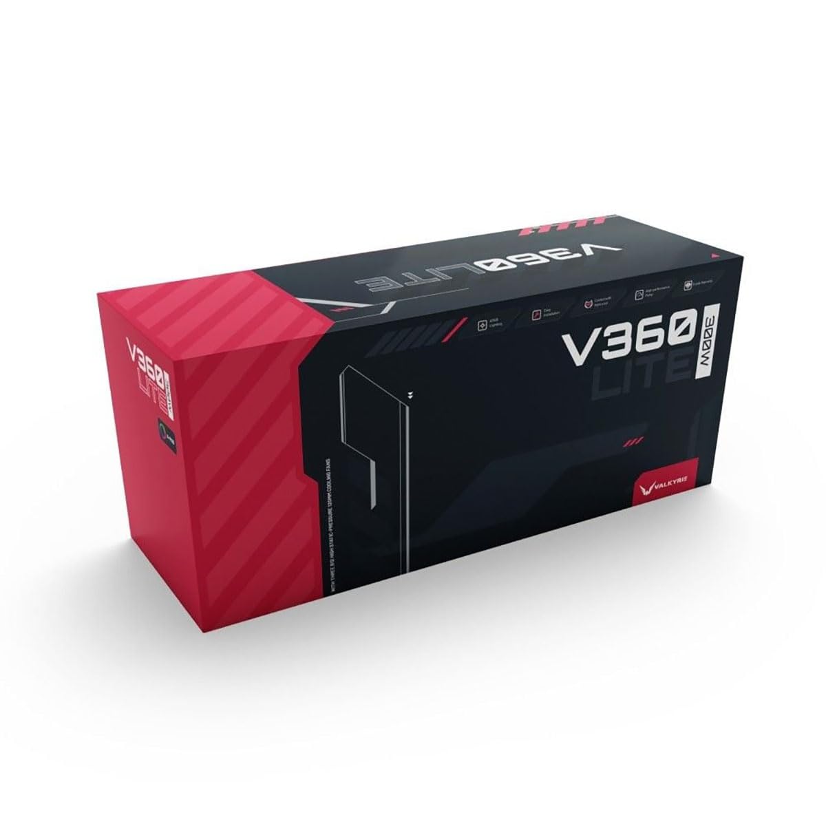 Amazon.com: Valkyrie V360 Lite AIO CPU Liquid Cooler, Black