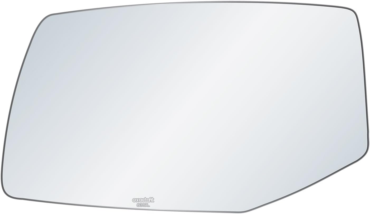 exactafit 8319L Driver Side Mirror Glass Replacement Repair Compatible With 2004 2005 2006 2007 2008 2009 Cadillac SRX