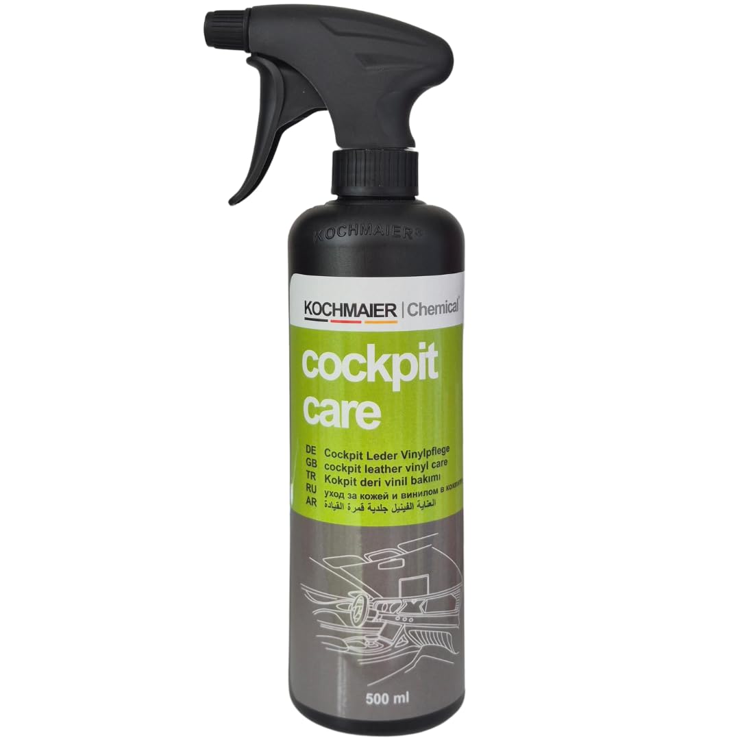 Kochmaier Oto Torpido Deri Vinil Bakımı Sütü (Parlak görünüm) - cockpit care (glossy effect) (500 ml)
