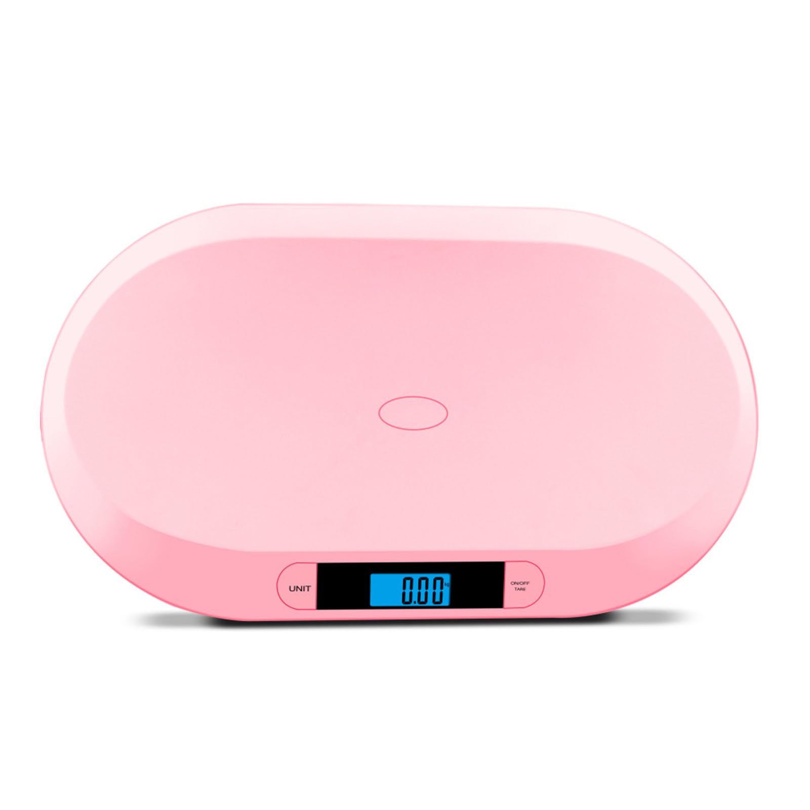 Elektroniczna waga dziecięca LCD Miara wagi Ekran LCD Cyfrowa waga dla noworodka 20 kg Maksymalnie dokładna waga dla niemowląt dla niemowląt,Pink