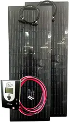 KIT PLACA SOLAR PARA MOTORHOME E CAMINHÃO 12/24V - RESFRIAR