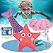 KIDVERSE Tauchtiere für Kinder - Geprüftes Wasserspielzeug - Neopren Tauchspielzeug für Kinder - Buntes Schwimmbad Spielzeug zum Tauchen Lernen - Pool Spielzeug (Ocean Magic Pink)