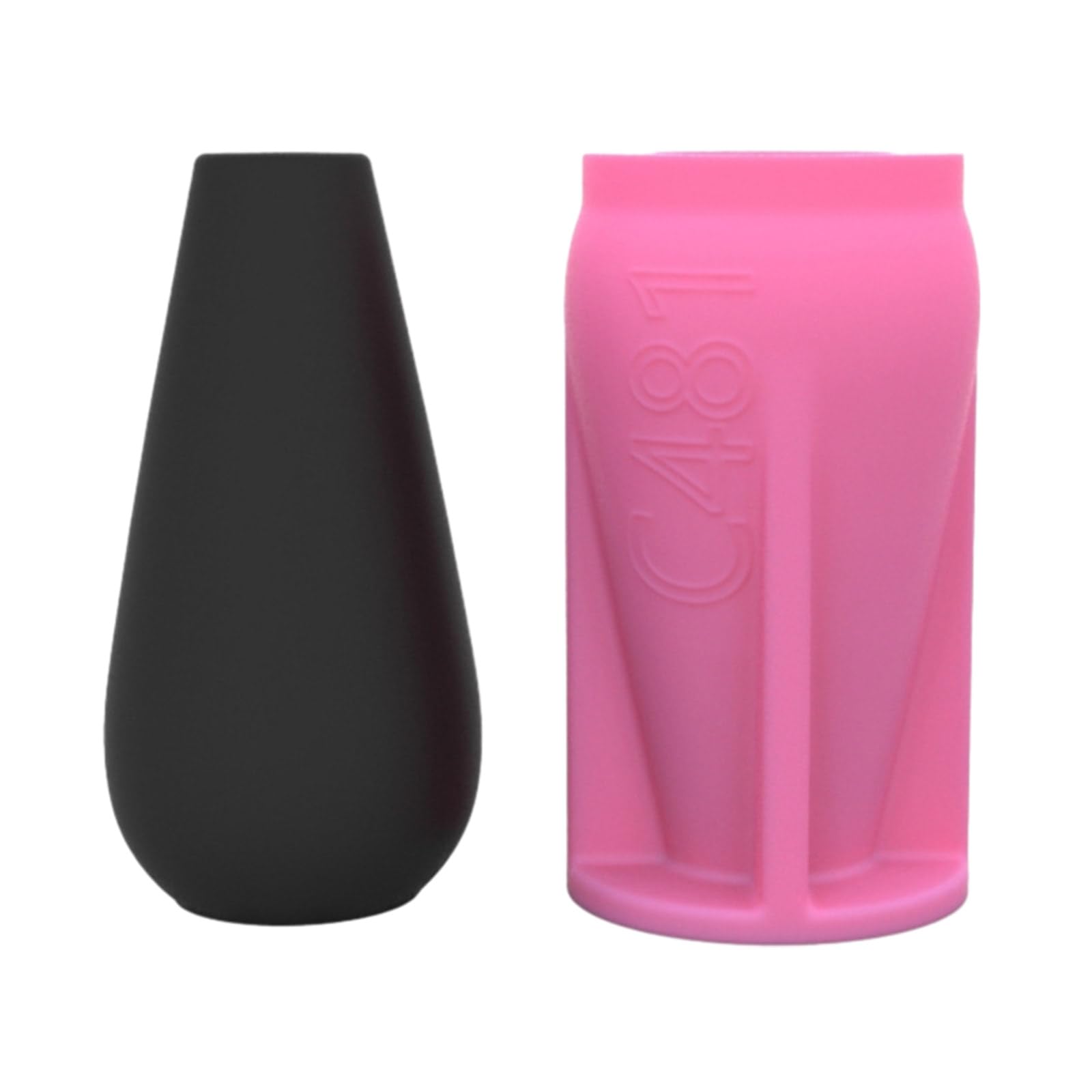 Vase en résine rond et organiseur de rangement multifonctionnel en silicone
