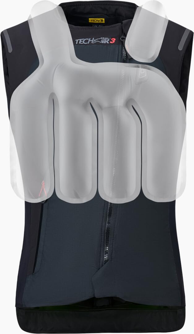 Alpinestars Stella Tech-Air 3 V2 Damska kamizelka z poduszką powietrzną, czarny, XS