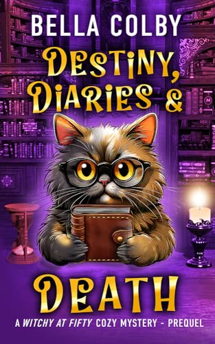 Destiny, Diaries and Death: prequel (Witchy at Fifty cozy mystery)