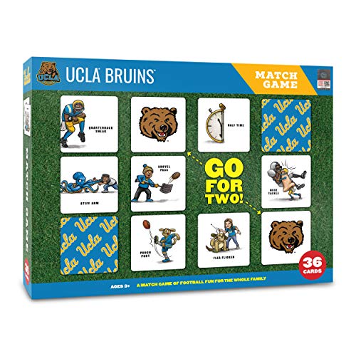 Image of YouTheFan NCAA Officially-Licensed Memory Match Game - Humorous, Team-Specific, Original Hand-Drawn Artwork, Fun for the Whole Family, for Fans Young and Old