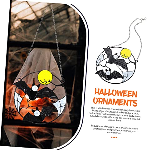 Chauve-souris Halloween en fer craft décoration suspendue facile à installer - 2
