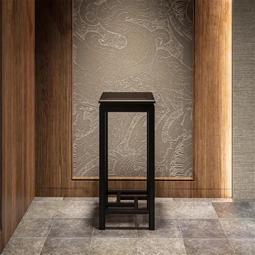 Table d'exposition pour bonsaïs en bois d'ébène de style chinois double - 6