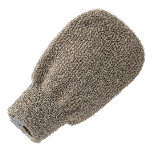 Hydréa London Elemental Beauty Exfoliating Linen Bath/Shower Mitt With Real Copper