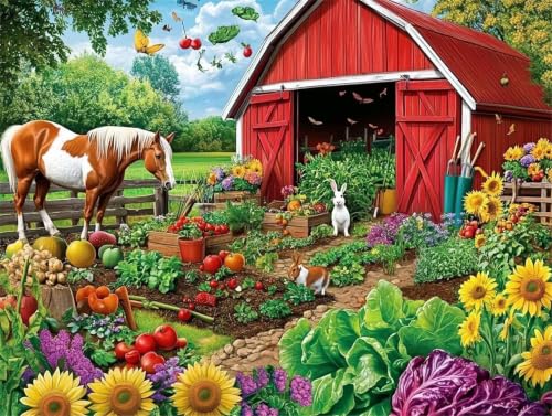 Pintar por numeros adultos de planta pastar kit DIY manualidades sin marco 100x150cm m5g-249