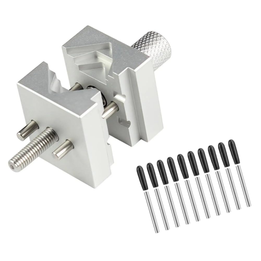 Udsknv[Ksl As Shown Mini Vise,Multi-Function Tabletop Vice Fixed Clamp For Diy Crafting For Coloring Holder Polishing Tool
