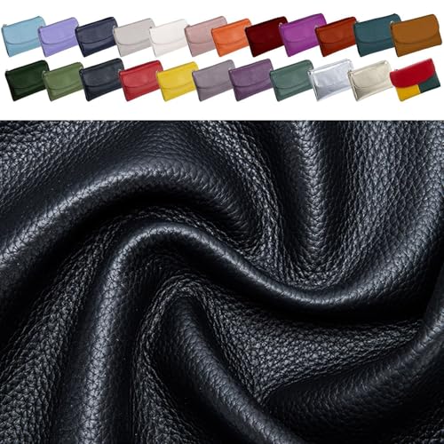 Joyfullygo Wallet - Unisex Pebble Leather Wallet With RFID Anti-Theft Protection Waterproof and Credit Card Holder (Red-01,Free size)4