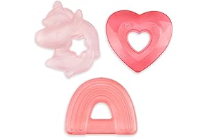 Itzy Ritzy Water-Filled Unicorn Heart Teether