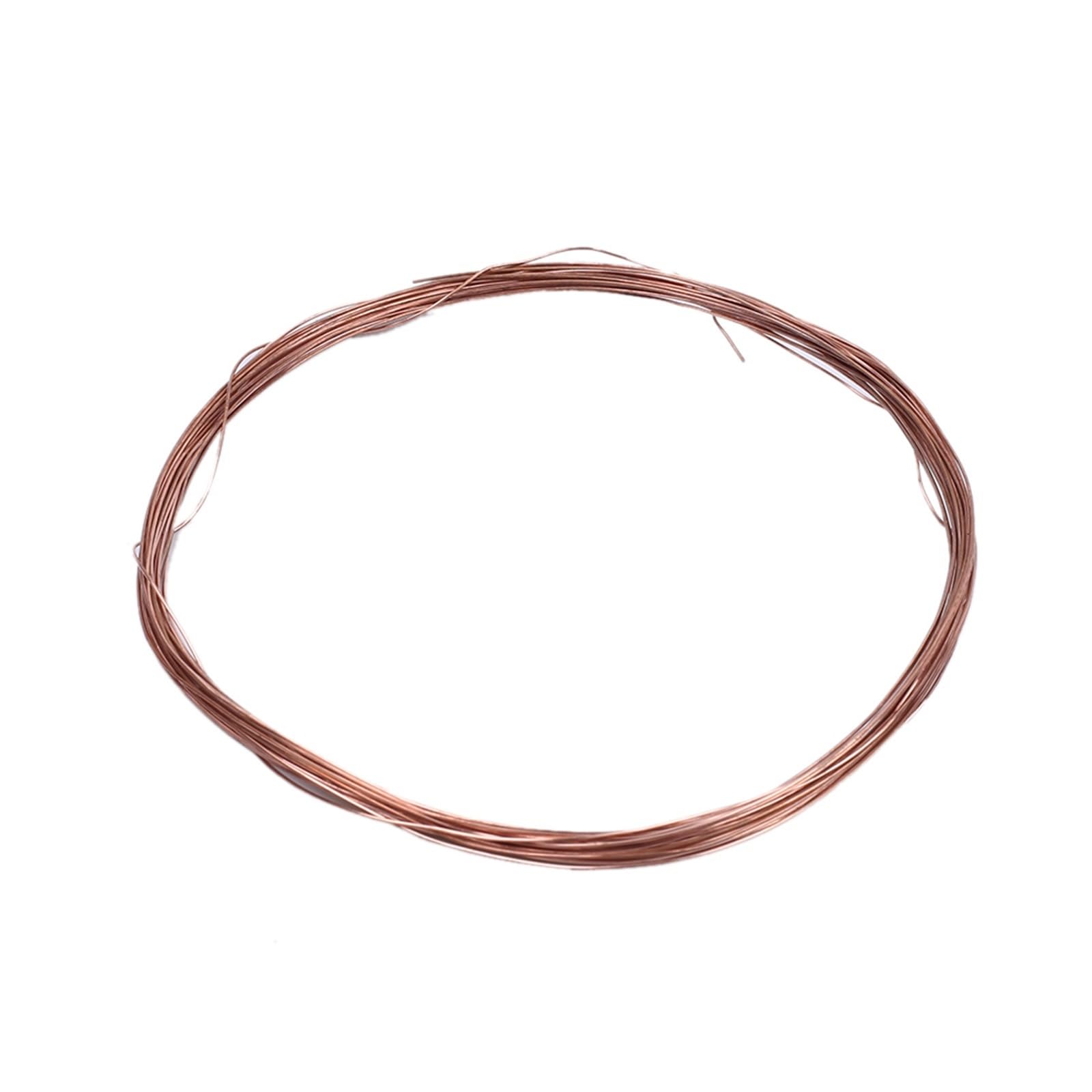 Outdoor Extension 10 Meters Pure Copper Wire Cable DIY T2 Bare Copper Wire Coil Copper Winding Wire 0.1mm 0.2mm 0.3mm 0.4mm 0.5mm 0.6mm 0.7mm 0.8mm Solar sheathed(Size:0.6mm 10meter)