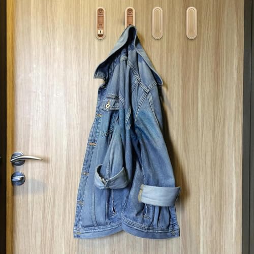 4PCS Gold Foldable Wall Hooks, Metal Foldable Hooks Wall Wount for Bathroom, Kitchen, Bedroom – Space-Saving, for Towels, Coats, Bags, Easy Installation (4, Gold) - Image 7