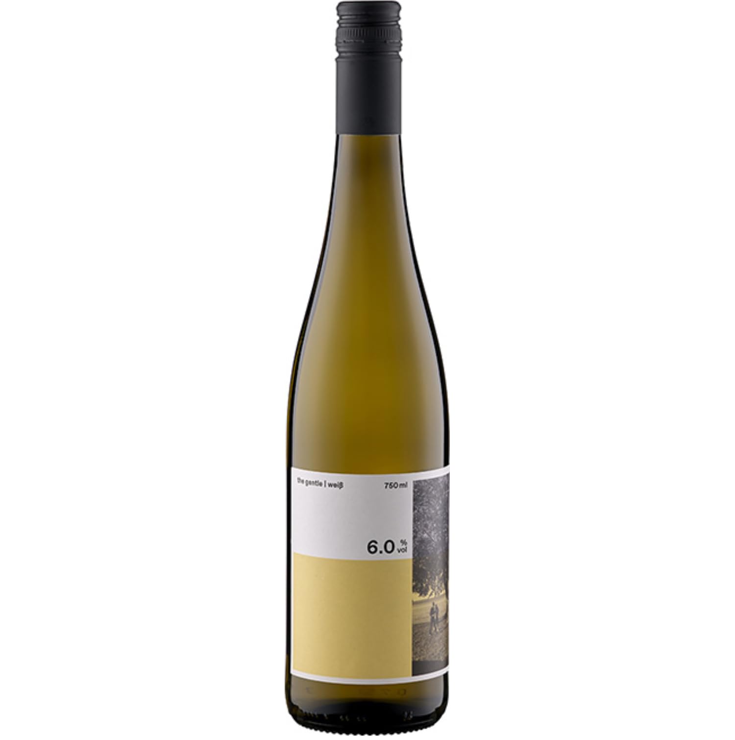 The gentle wine Weiss Weisswein halbtrocken Deutschland inkl. FeinWert E-Book (6 x 0.75 l)