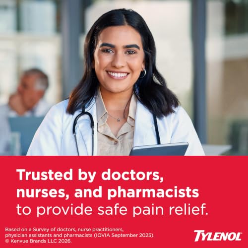 Image of Tylenol Extra Strength 100 ct PM 100 ct. Value Pack, Acetaminophen 500 mg Pain Reliever and Diphenhydramine HCl Nighttime Sleep Aid