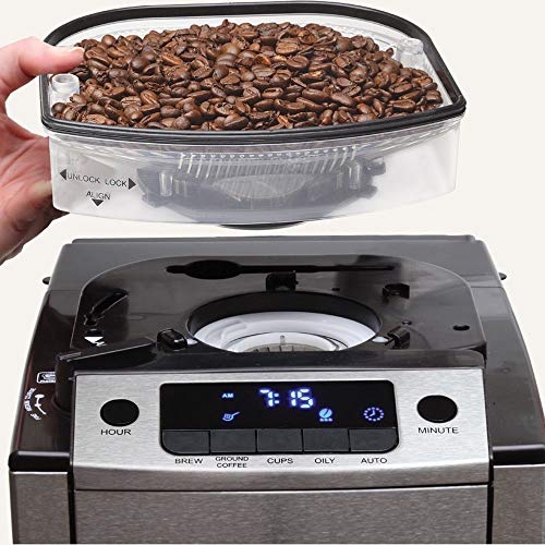 Jura Capresso Coffee Team Pro Plus 487.05 12-Cup Coffee Maker In Stainless Steel #TOP2