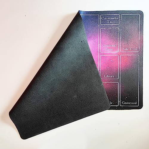 Sixtore Starry Sky 14X24In Mtg Playmat With Mtg Zone Layout Compatible For Edh And Commander(Sky1,Non-Stitched) #TOP4